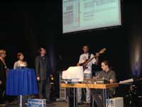 audioacademy: EDV- und Musikschule Dirk Möller, Hamburg, auf der Bühne